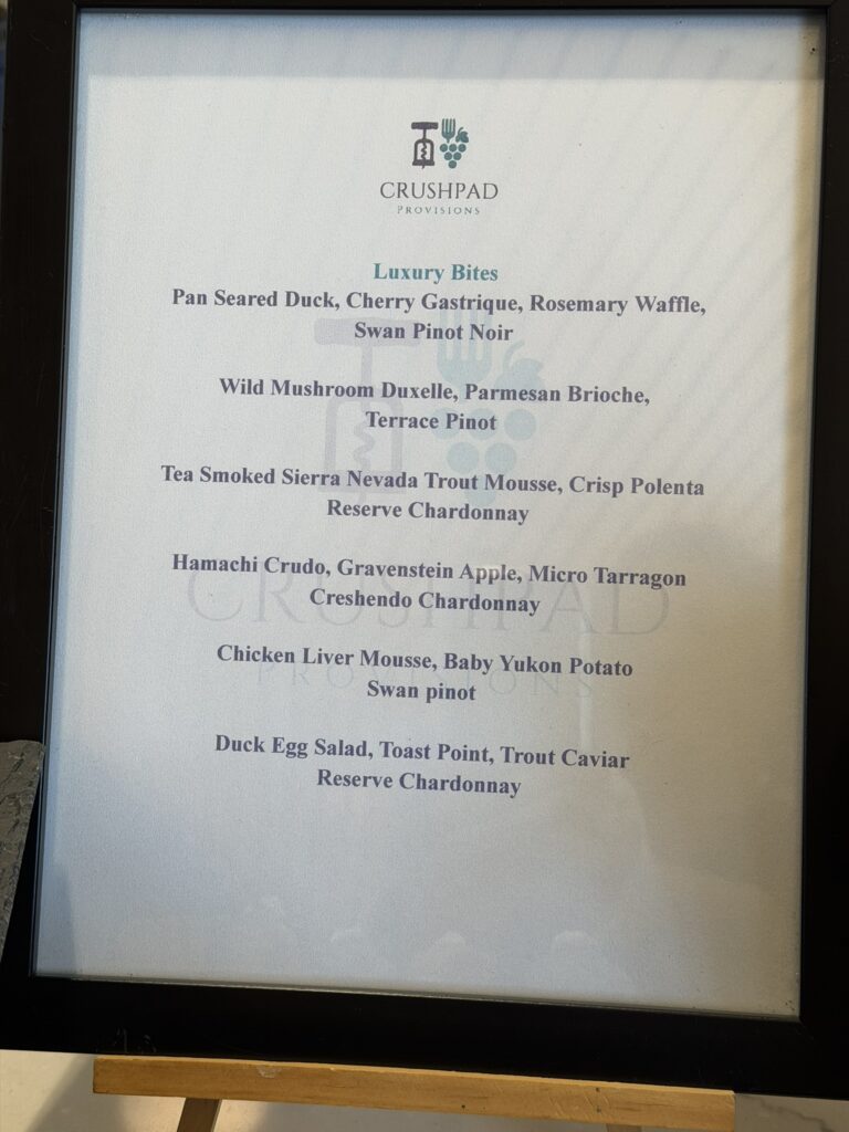 Tasting for Buchaine Vineyards​